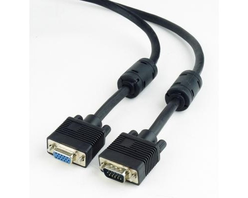 Кабель мультимедійний VGA M/F 1.8m Cablexpert (CC-PPVGAX-6B)