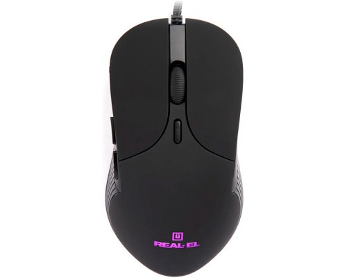 Мишка REAL-EL RM-295 USB Black