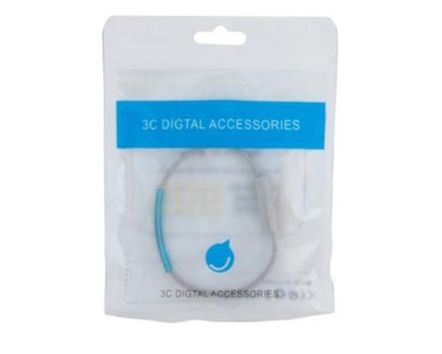 Дата кабель USB 2.0 AM to Type-C 0.2m grey Extradigital (KBU1779)