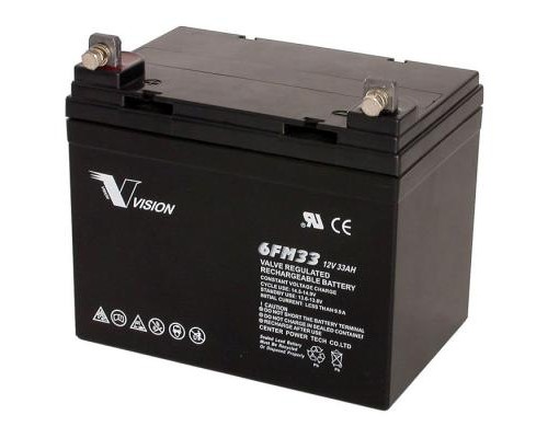 Батарея до ДБЖ Vision FM 12V 33Ah (6FM33E-X)