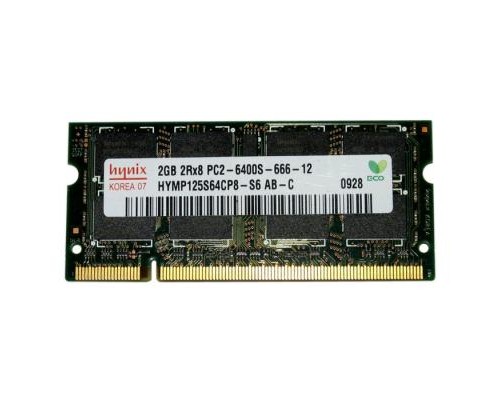 Модуль пам'яті для ноутбука SoDIMM DDR2 2GB 800 MHz Hynix (HYMP125S64CP8-S6)