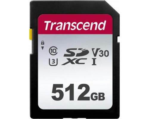 Карта пам'яті Transcend 512GB SDXC class 10 UHS-I (TS512GSDC300S)
