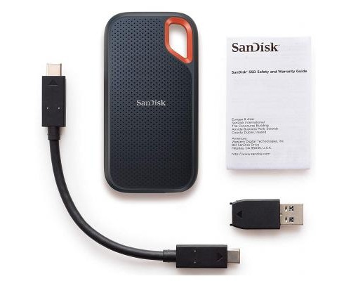 Накопичувач SSD USB 3.2 500GB SanDisk (SDSSDE61-500G-G25)