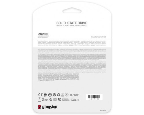 Накопичувач SSD M.2 2280 2TB Kingston (SKC3000D/2048G)