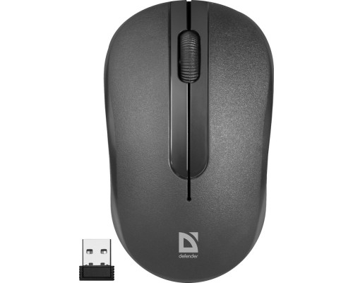 Мишка Defender Hit MM-495 Wireless Black (52495)