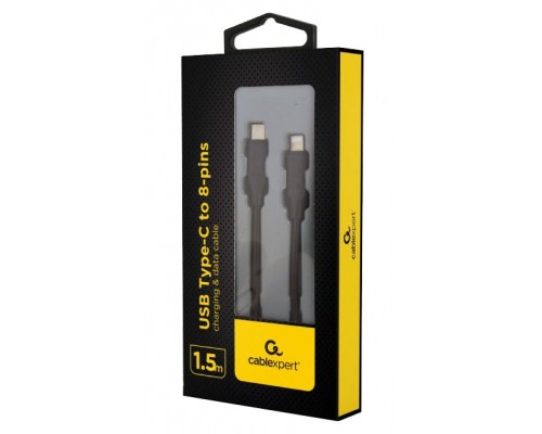 Дата кабель USB-C to Lightning 1.5m Cablexpert (CC-USB2-CM8PM-1.5M)