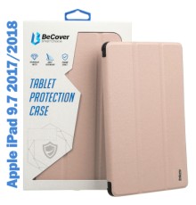 Чохол до планшета BeCover Tri Fold Soft TPU Silicone Apple iPad 9.7 2017/2018 A1822/A1823/A1893/A1954 Pink (708513)