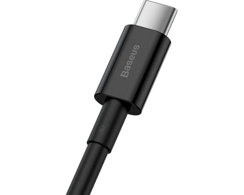 Дата кабель USB 2.0 AM to Type-C 2.0m 3A Black Baseus (CATYS-A01)