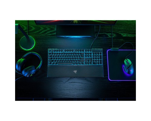 Клавіатура Razer Ornata V3 X USB UA Black (RZ03-04471900-R371)