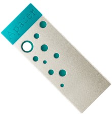 USB флеш накопичувач Apacer 64GB AH11J Turquoise Green USB 2.0 (AP64GAH11JG-1)