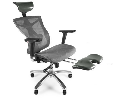 Крісло ігрове Barsky Game Mesh Grey (GM-02)