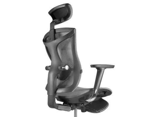 Крісло ігрове Barsky Game Mesh Grey (GM-02)