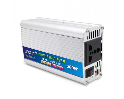 Автомобільний інвертор Belttt 500W, модифікована синусоїда (BEL500ST)