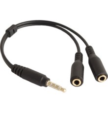 Перехідник XoKo SC-009 Jack 2x3.5-мм jack(M) - 3.5-мм 4pin jack(F) (XOKO SC-009)