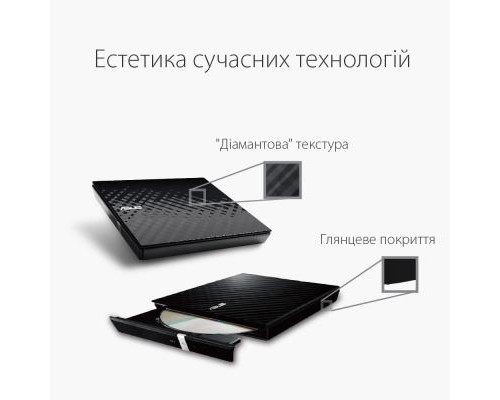 Оптичний привід DVD-RW ASUS SDRW-08D2S-U LITE/BLK/G/AS
