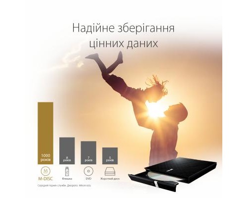 Оптичний привід DVD-RW ASUS SDRW-08D2S-U LITE/BLK/G/AS