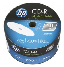 Диск CD HP CD-R 700MB 52X IJ PRINT 50шт (69301/CRE00070WIP-3)