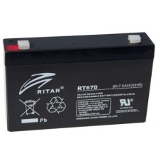Батарея до ДБЖ Ritar RT670, 6V-7.0Ah (RT670)