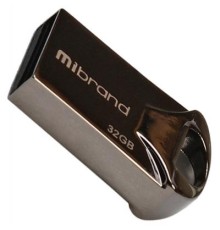 USB флеш накопичувач Mibrand 32GB Hawk Black USB 2.0 (MI2.0/HA32M1B)