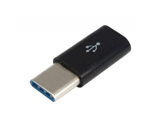 Перехідник Type-C to Micro USB Lapara (LA-Type-C-MicroUSB-adaptor black)