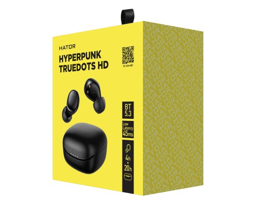 Навушники Hator Hyреrpunk Truedots HD Black (HTA-411)