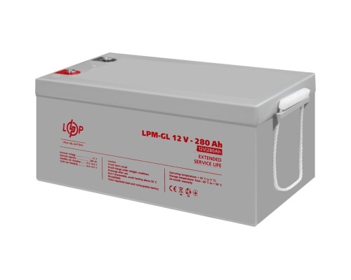 Батарея до ДБЖ LogicPower LPM-GL 12V - 280Ah (13185)