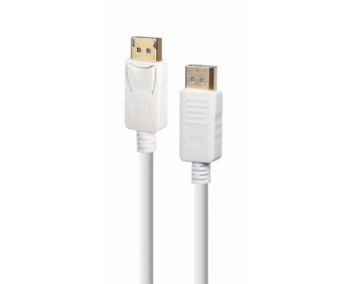 Кабель мультимедійний DisplayPort to DisplayPort 1.8m V1.2 Cablexpert (CC-DP2-6-W)