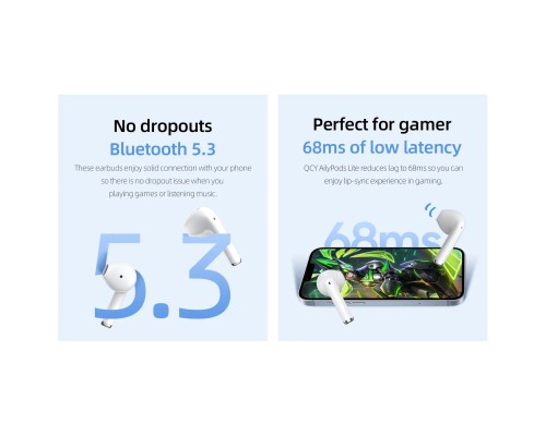 Навушники QCY AilyBuds Lite Black (1052466)