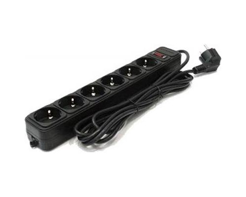 Мережевий фільтр живлення SPG6-B-15 Gembird (SPG6-B-15 PPB/ SPG6-G-15B)