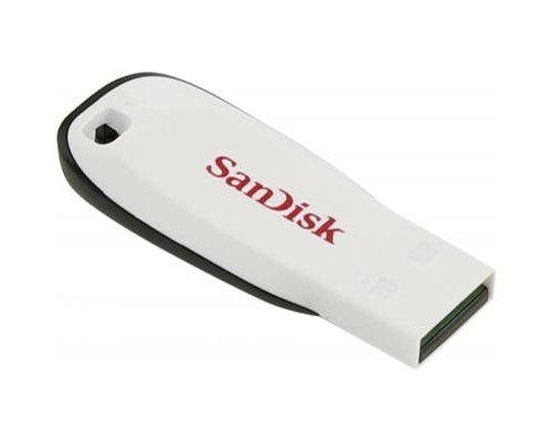 USB флеш накопичувач SanDisk 16GB Cruzer Blade White USB 2.0 (SDCZ50C-016G-B35W)