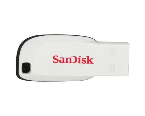 USB флеш накопичувач SanDisk 16GB Cruzer Blade White USB 2.0 (SDCZ50C-016G-B35W)