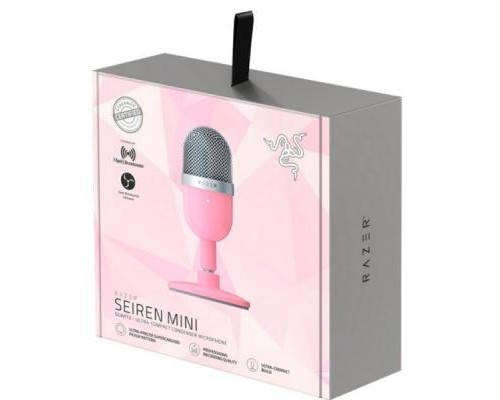 Мікрофон Razer Seiren mini Quartz (RZ19-03450200-R3M1)