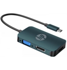 Порт-реплікатор HP USB3.1 Type-C --> HDMI/VGA/DP/, 0.2м (DHC-CT200)