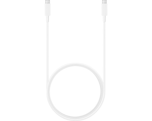 Дата кабель USB-C to USB-C 1.8m White 5A Samsung (EP-DX510JWRGRU)