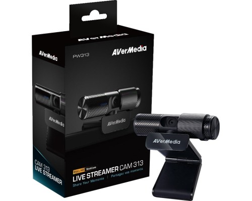 Веб-камера AVerMedia Live Streamer CAM 313 Black (40AAPW313ASF)