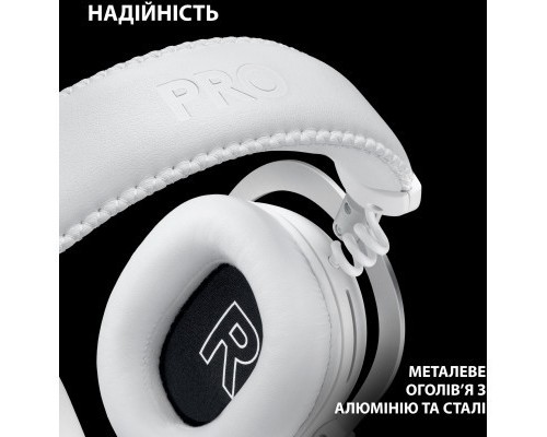 Навушники Logitech G Pro X 2 Lightspeed Wireless White (981-001269)