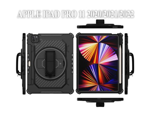 Чохол до планшета BeCover Mecha Apple iPad Pro 11 2020/2021/2022 Black (709934)