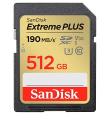Карта пам'яті SanDisk 512GB SDXC class 10 UHS-I Extreme Plus (SDSDXWV-512G-GNCIN)