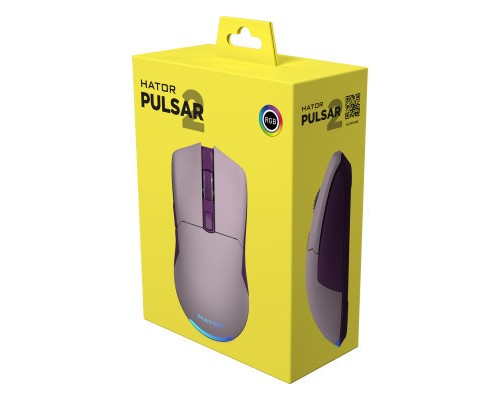 Мишка Hator Pulsar 2 USB Lilac (HTM-514)