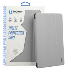 Чохол до планшета BeCover Tri Fold Hard TPU Apple iPad Pro 11 2020/2021/2022 Gray (711111)