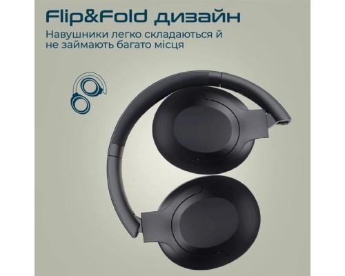 Навушники Promate Concord ANC Black (concord.black)