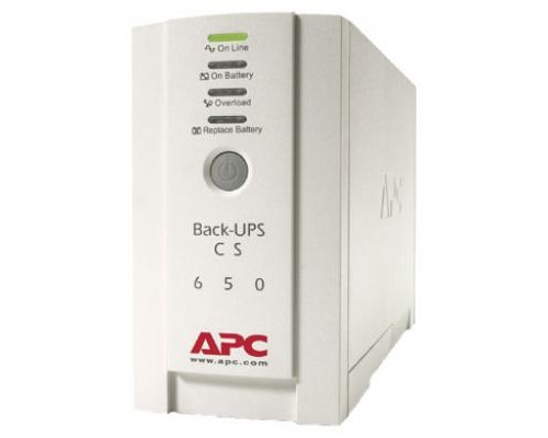 Пристрій безперебійного живлення Back-UPS CS 650VA APC (BK650EI)