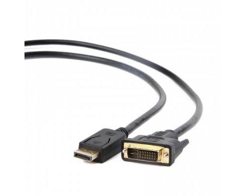 Кабель мультимедійний DisplayPort to DVI 3.0m Cablexpert (CC-DPM-DVIM-3M)