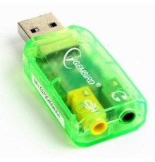 Перехідник USB2.0-Audio Gembird (SC-USB-01)