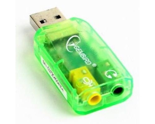 Перехідник USB2.0-Audio Gembird (SC-USB-01)