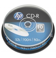 Диск CD HP CD-R 700MB 52X 10шт Spindle (69308/CRE00019-3)