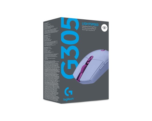 Мишка Logitech G305 Lightspeed Lilac (910-006022)