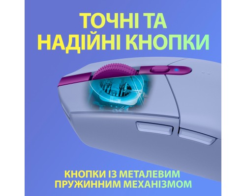 Мишка Logitech G305 Lightspeed Lilac (910-006022)