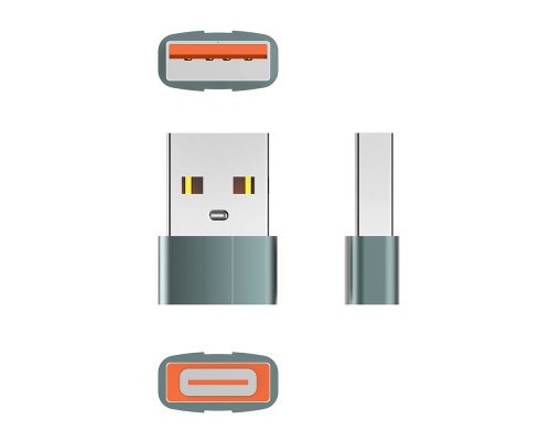 Перехідник USB-C to USB-A ColorWay (CW-AD-CA)