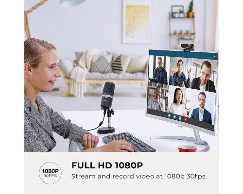 Веб-камера AVerMedia Live Streamer CAM PW310P Full HD Black (40AAPW310AVS)